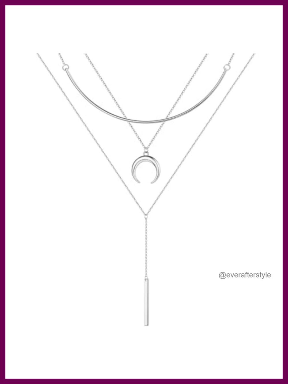 14K Gold Plated Layered Necklace Set for Women Dainty Gift